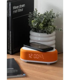 Wekker Vogue - Helderoranje - 19.8x9.8x7cm