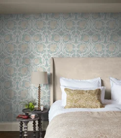 William Morris at Home Vliesbehang - Pimpernel Ocean - 1000x52