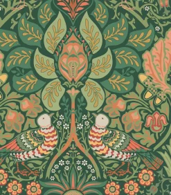 William Morris at Home Vliesbehang - Dove & Rose Woodland - 1000x52