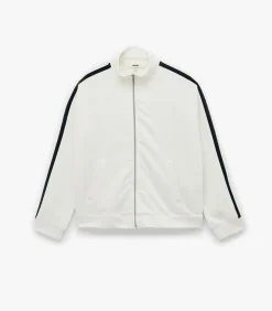 Wit Sweatshirt Lange Mouwen Rits