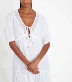 Witte tuniekjurk AVELLE SEATIME