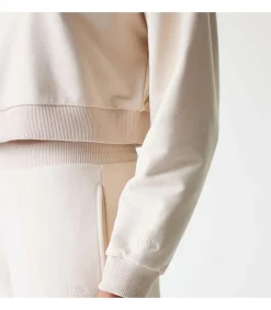 Wmns Mlb Tonal Crop Qrtr Zip Losdod Ltc