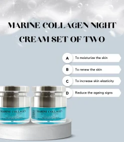 2x Marine Collageen Nachtcrème