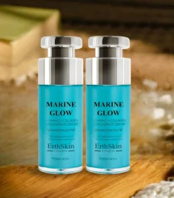 2x Marine Glow Vitamine C + Collageenconcentraat Serum