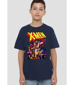 X-MEN 97 - T-shirt - Marineblauw