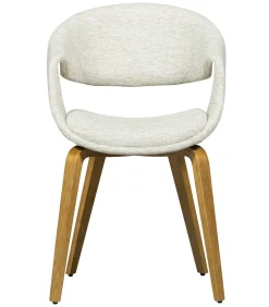 Yossi Eetkamerstoelen Houten Naturel Poot - Naturel - Set van 6