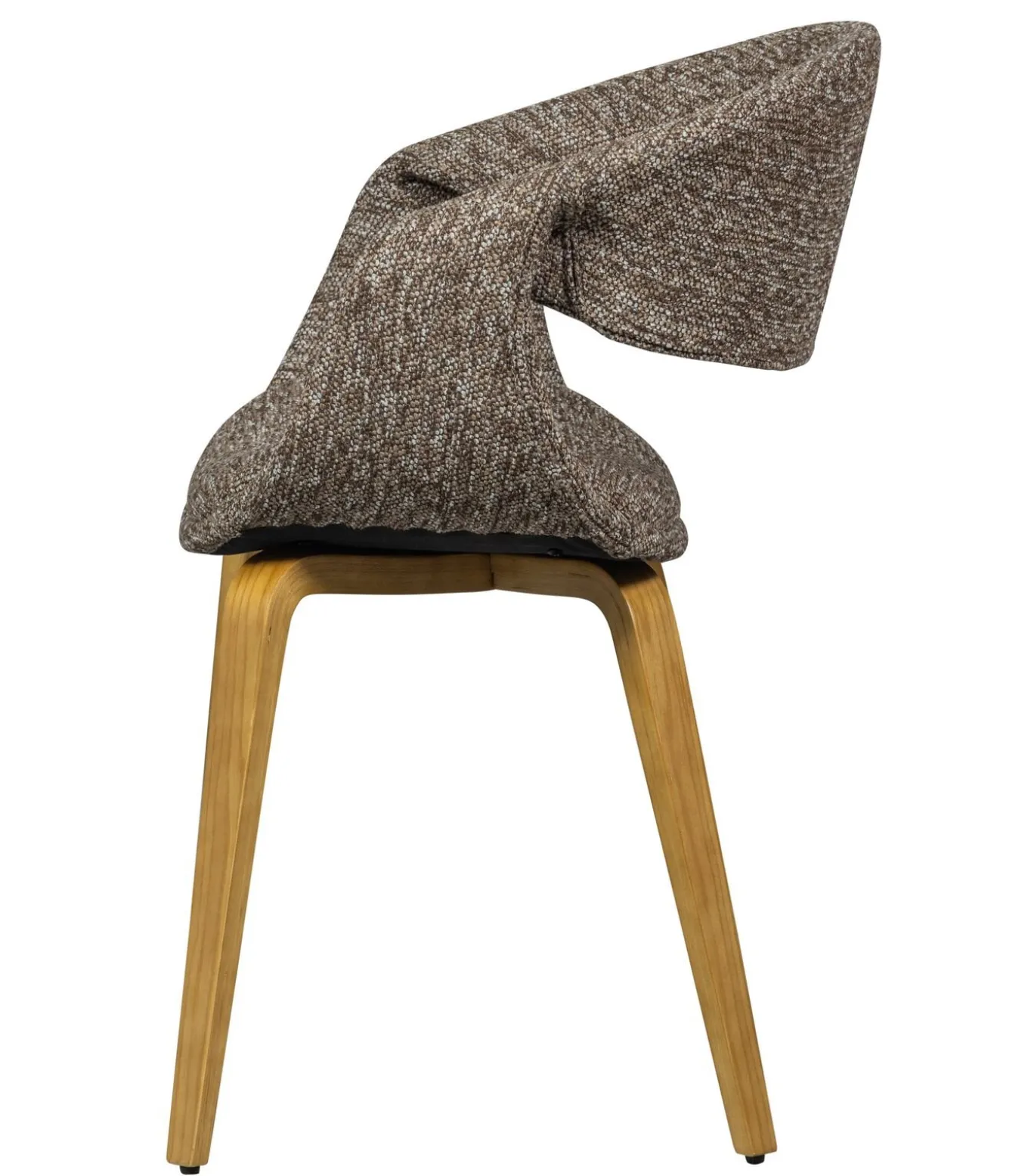 Yossi Eetkamerstoelen Houten Naturel Poot - Bruin - Set van 6