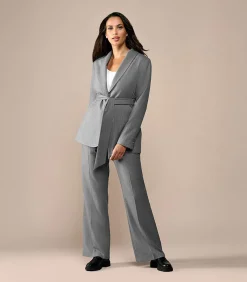 Zaylee Lurex Blazer Grijs