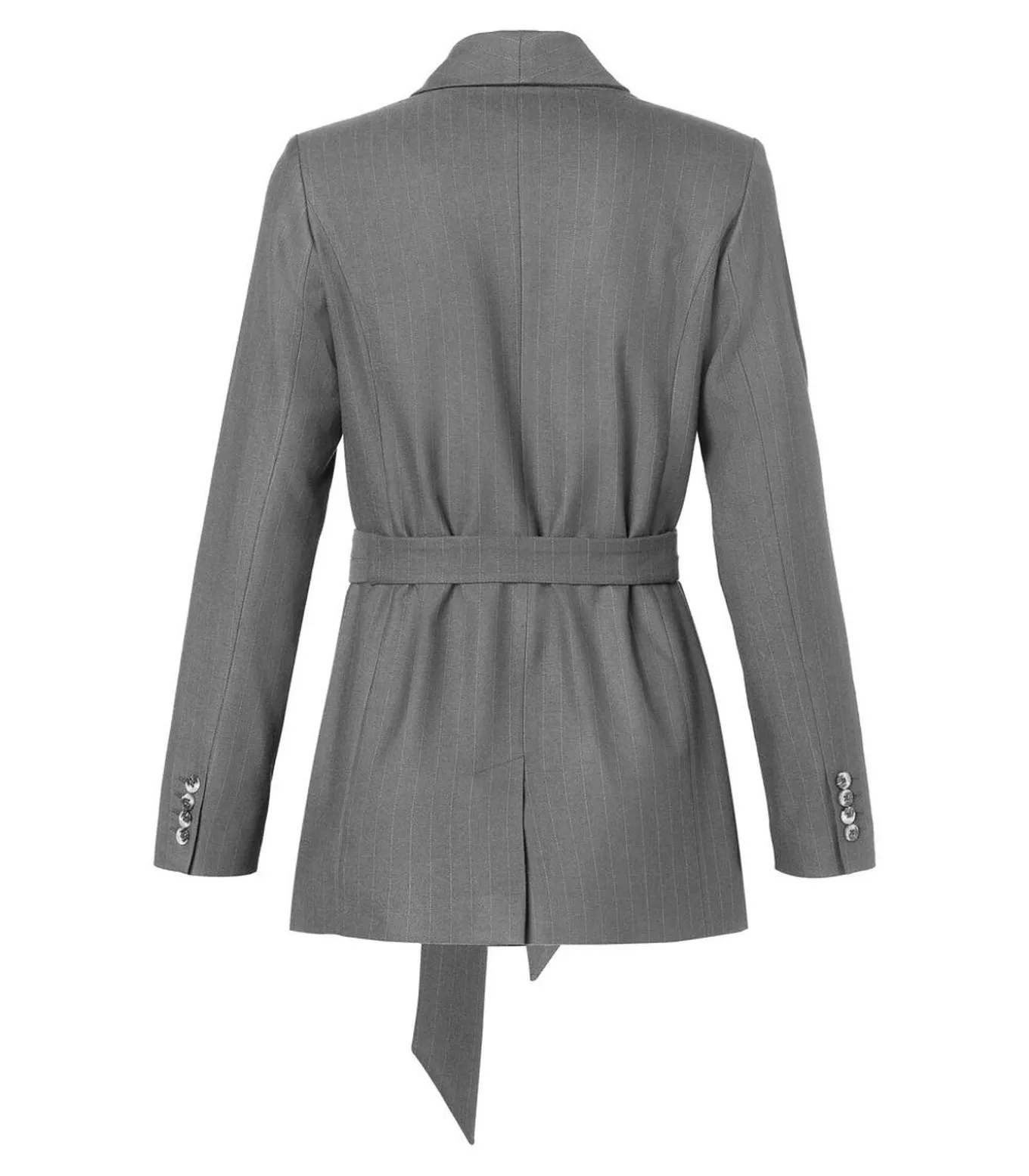 Zaylee Lurex Blazer Grijs