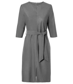 Ziana Lurex Jurk Grijs