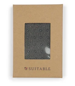 Zijde Pochet Small Paisley Olive