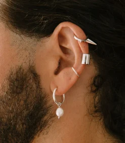 ZILVEREN EAR CUFF CRONOS