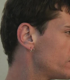 ZILVEREN PIERCING HEREN CREOOL VACHERON