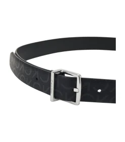 Zwart Riem Met Logoprint